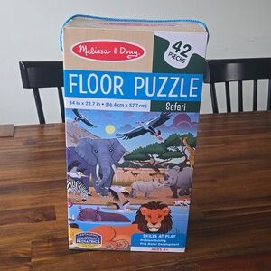 Melissa & Doug Safari Floor Puzzle